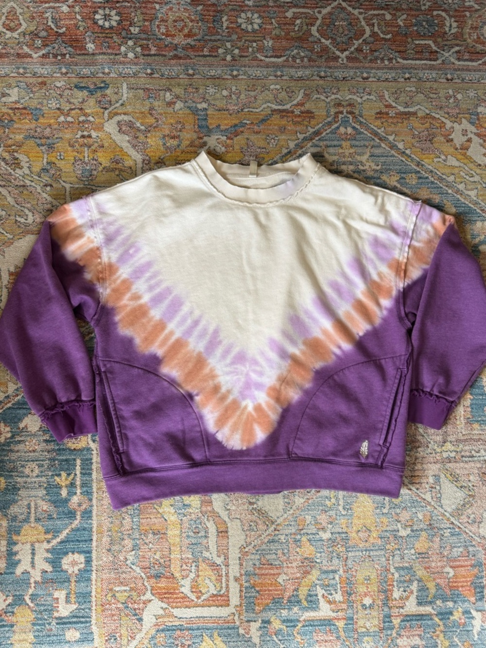 FP Movement Tie Dyed Sweatshirt S